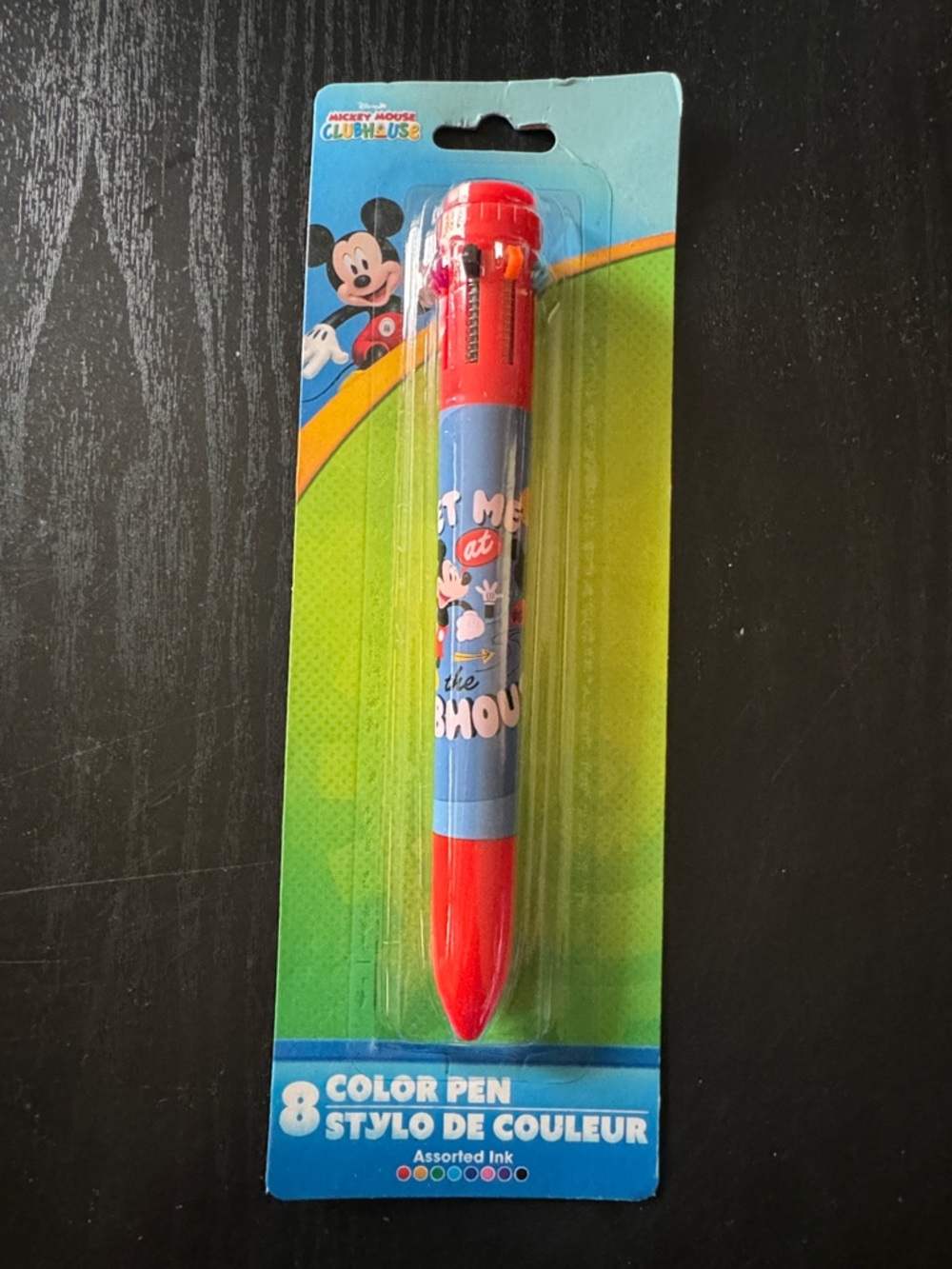 Disney Mickey Mouse Clubhouse 8 Color Multi Pen